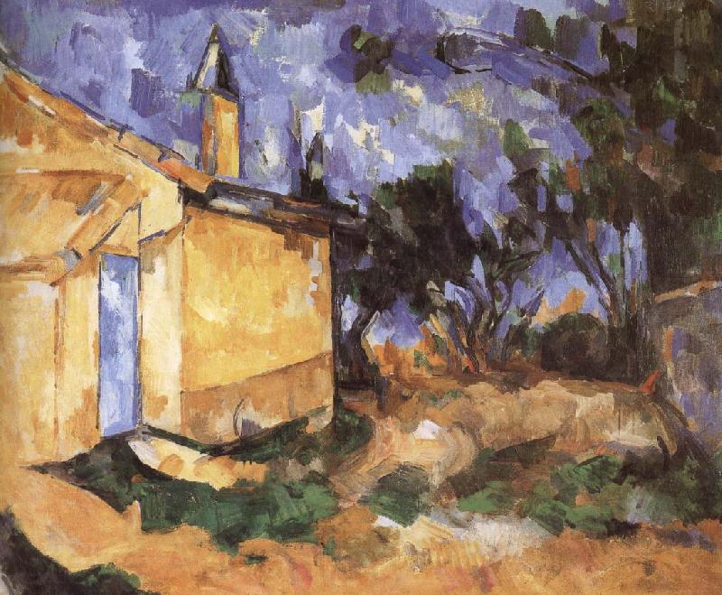 Paul Cezanne dorpen Spain oil painting art